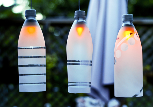 Recycled Bottle Party Light — EPC Crafts