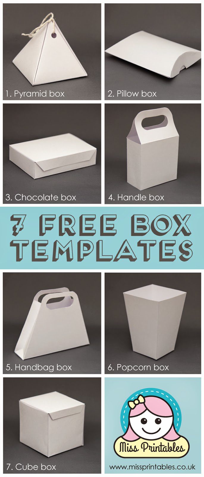 Free Box Template For Cricut