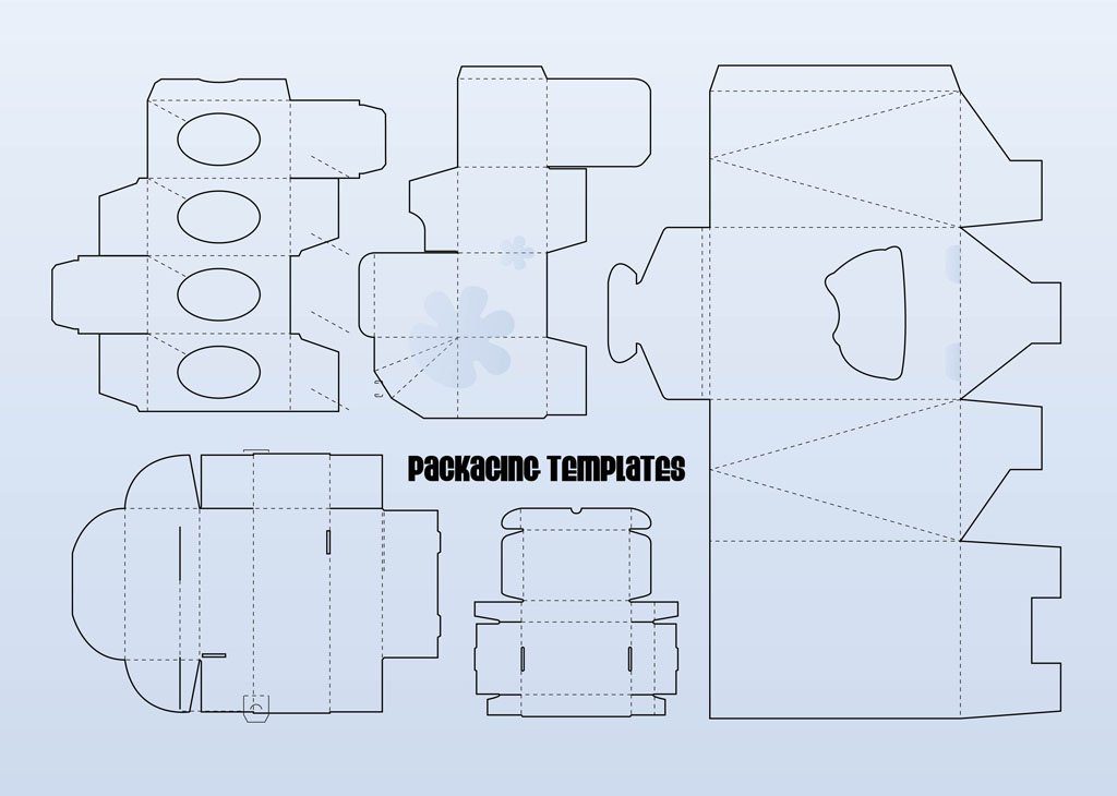 Download 25 Plus Awesome Free Paper Box And Bag Templates