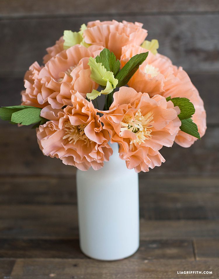 icelandic crepe paper poppies