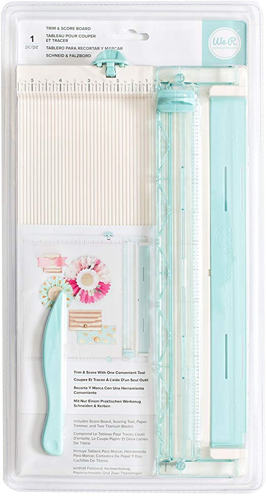 paper cutter ruler and bone folder