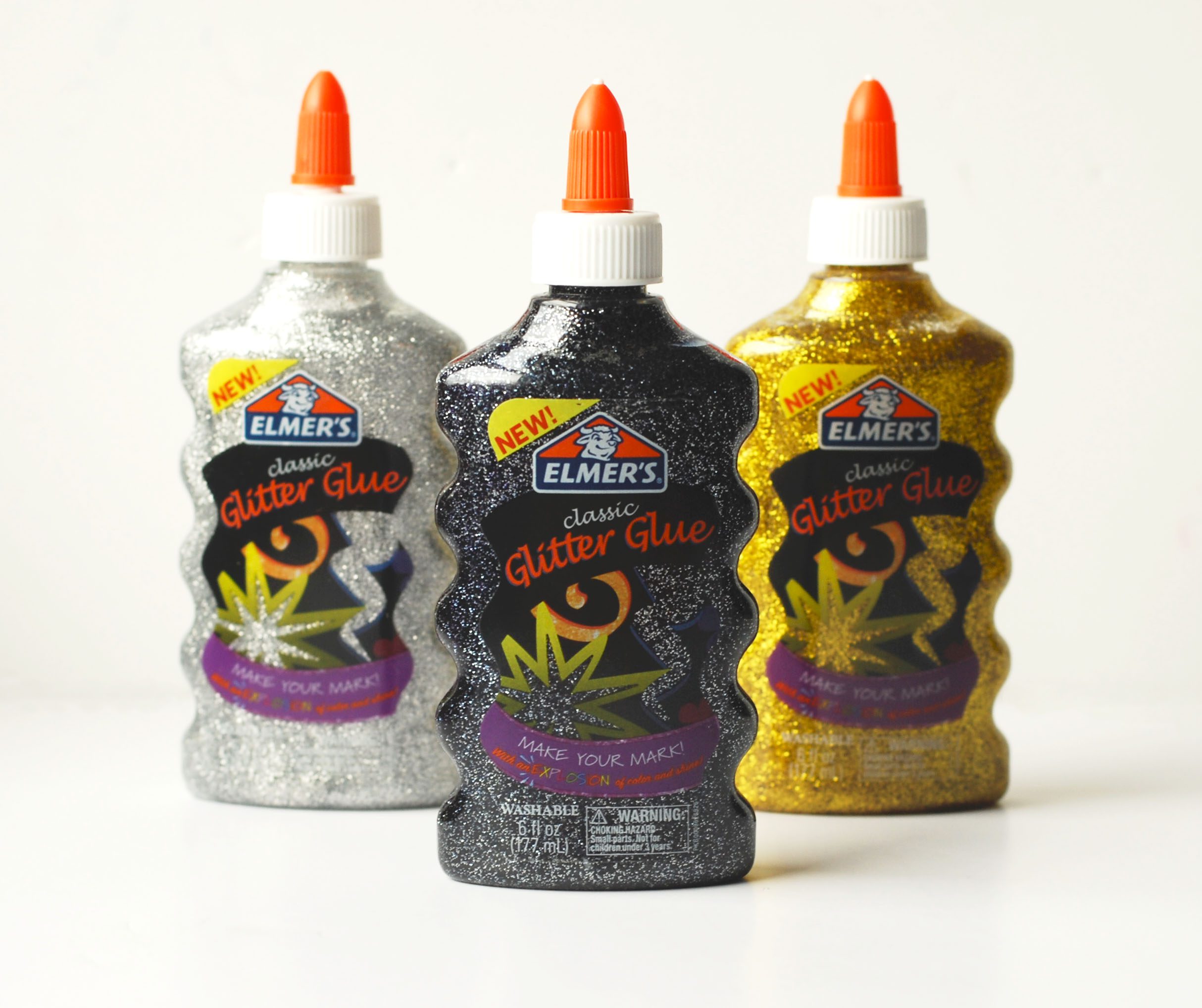Elmer's Glitter Glue Bottles