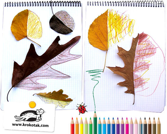 fall crafts for kids autumn leaves art project