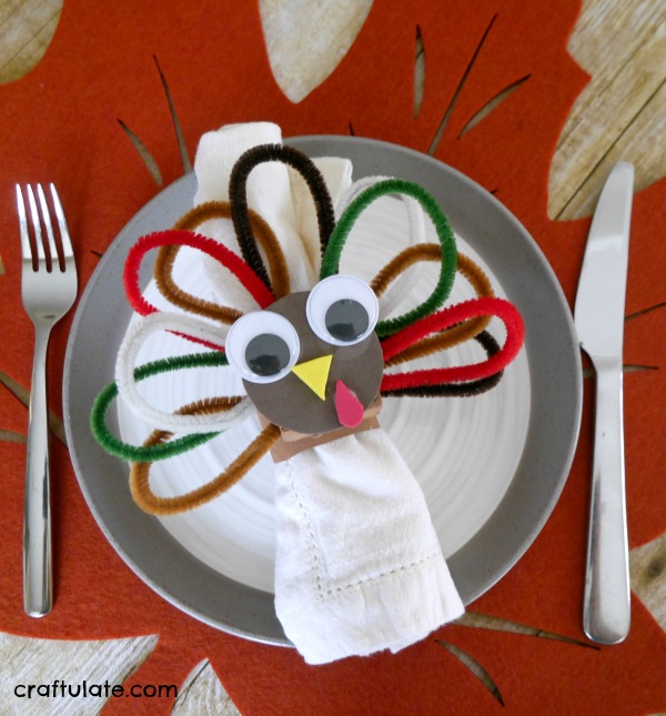turkey napkin ring crafts