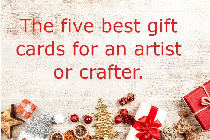 the five best gift cards for crafters