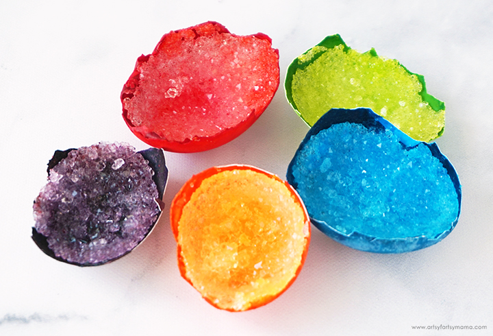 easter egg geodes