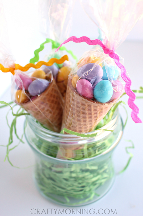 easter cone candy treat